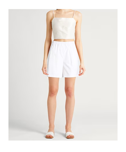 Max Mara Bermuda Shorts In White