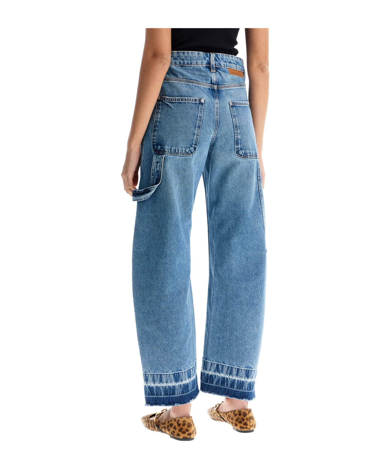 Stella Mccartney Belt-loop Jeans In Blue