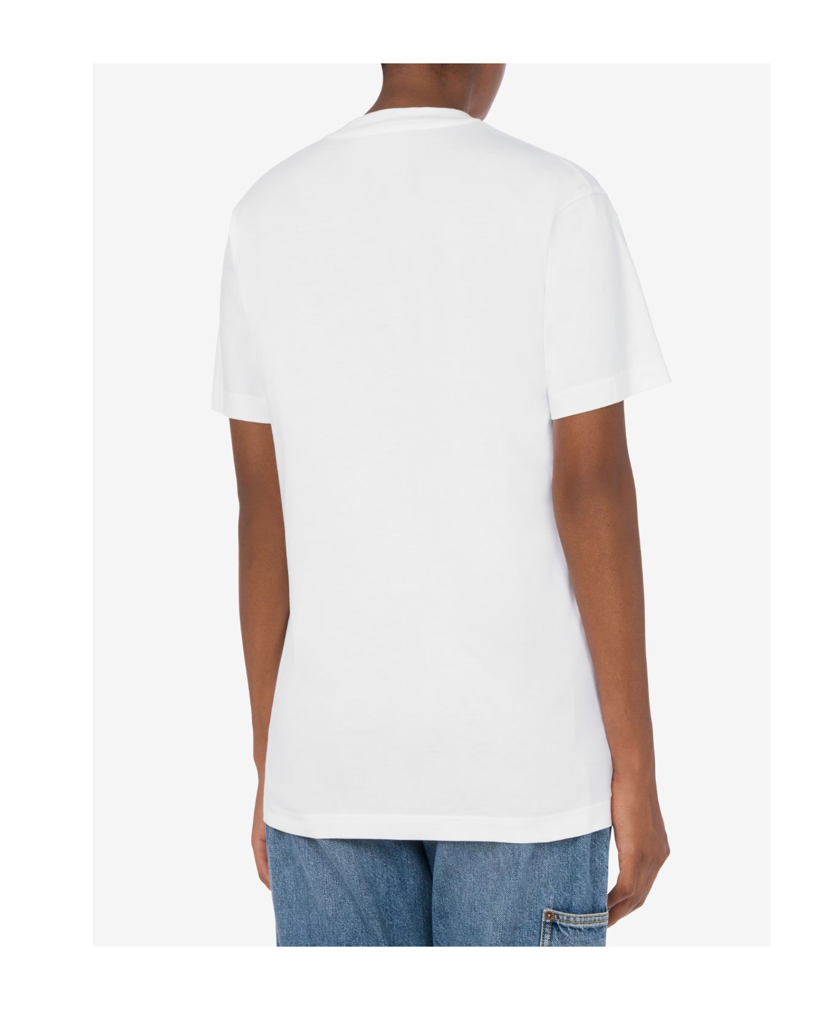 Moschino Short-sleeved T-shirt In White
