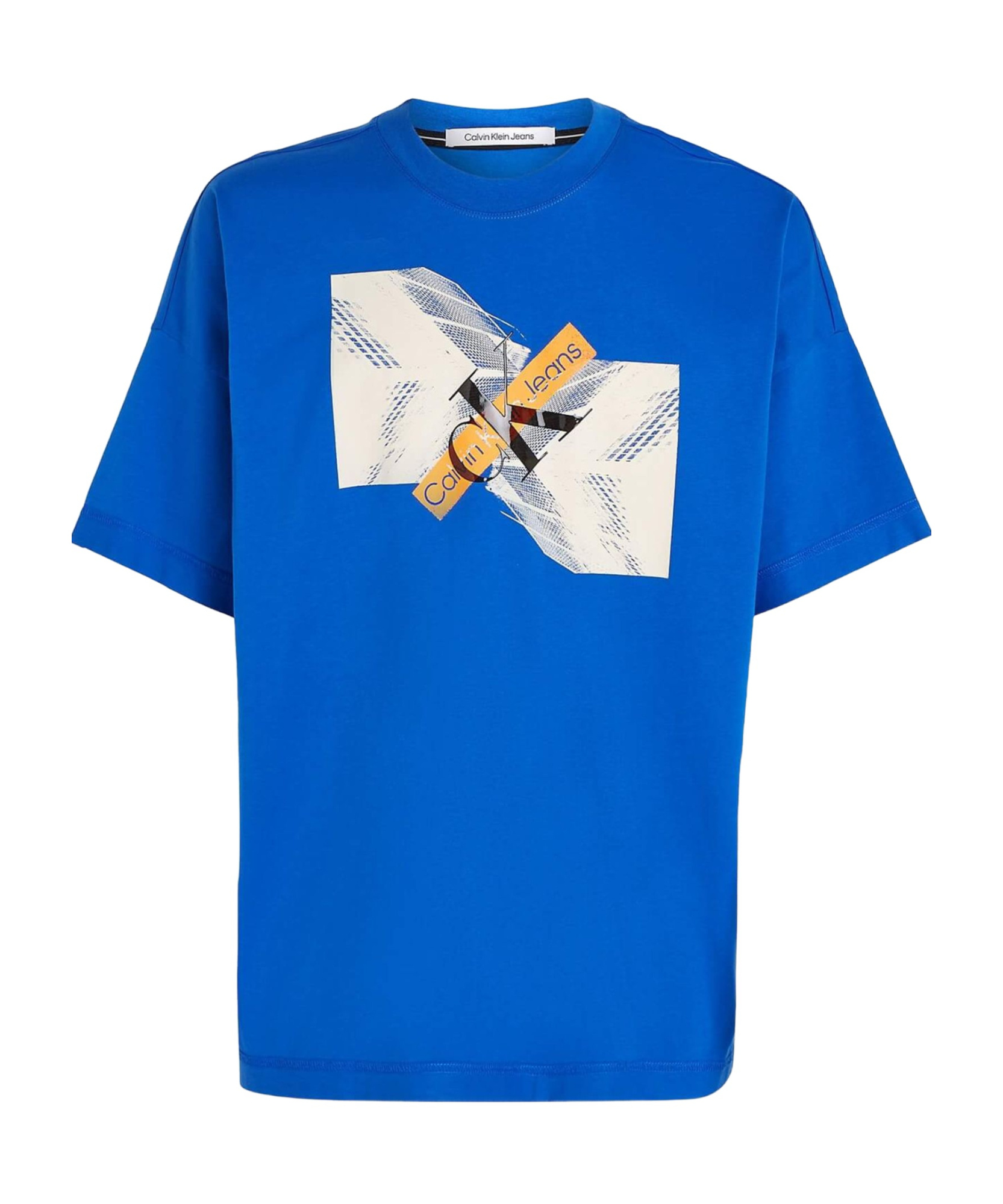 Calvin Klein Jeans Est.1978 Short-sleeved T-shirt In Blue