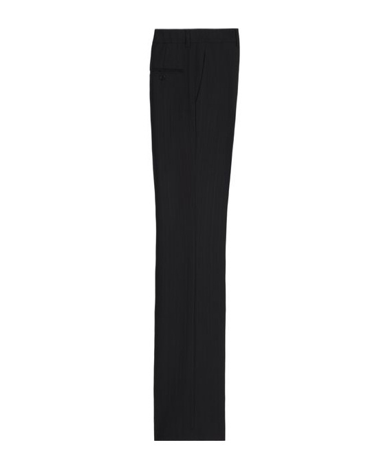 Celine Belt-loop Casual Pants In Black