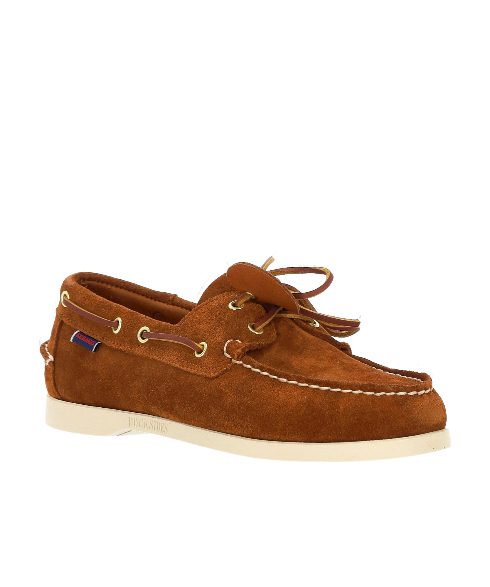 Sebago Handcrafted Suede Boat Shoes In Brown