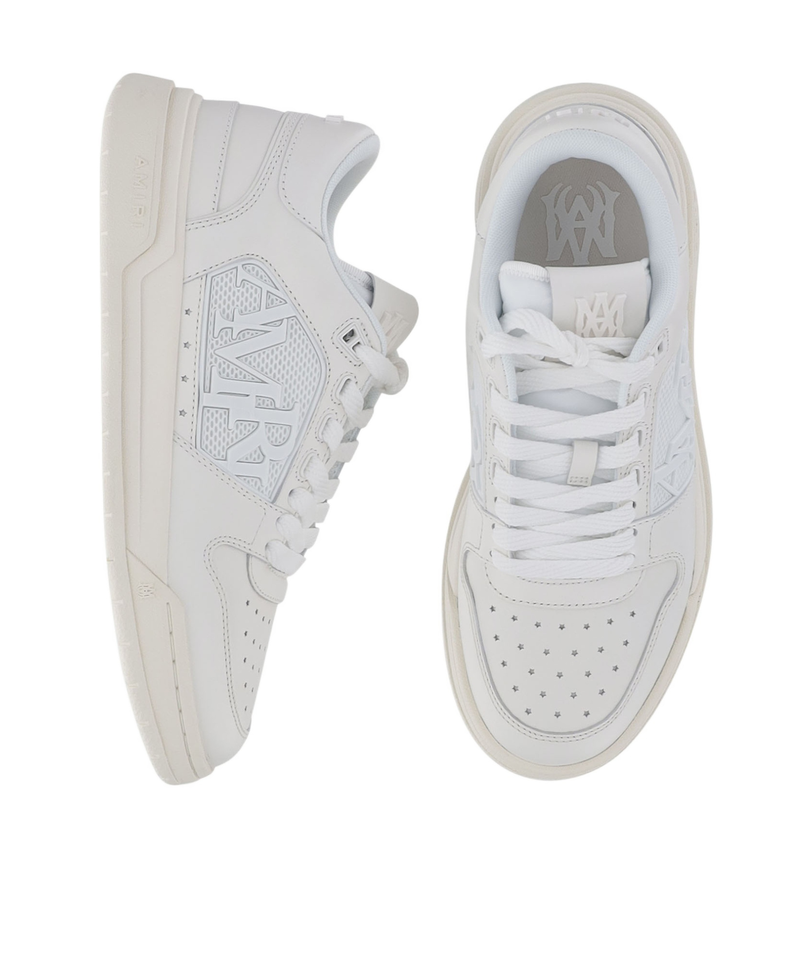Amiri White Leather Classic Low Sneakers