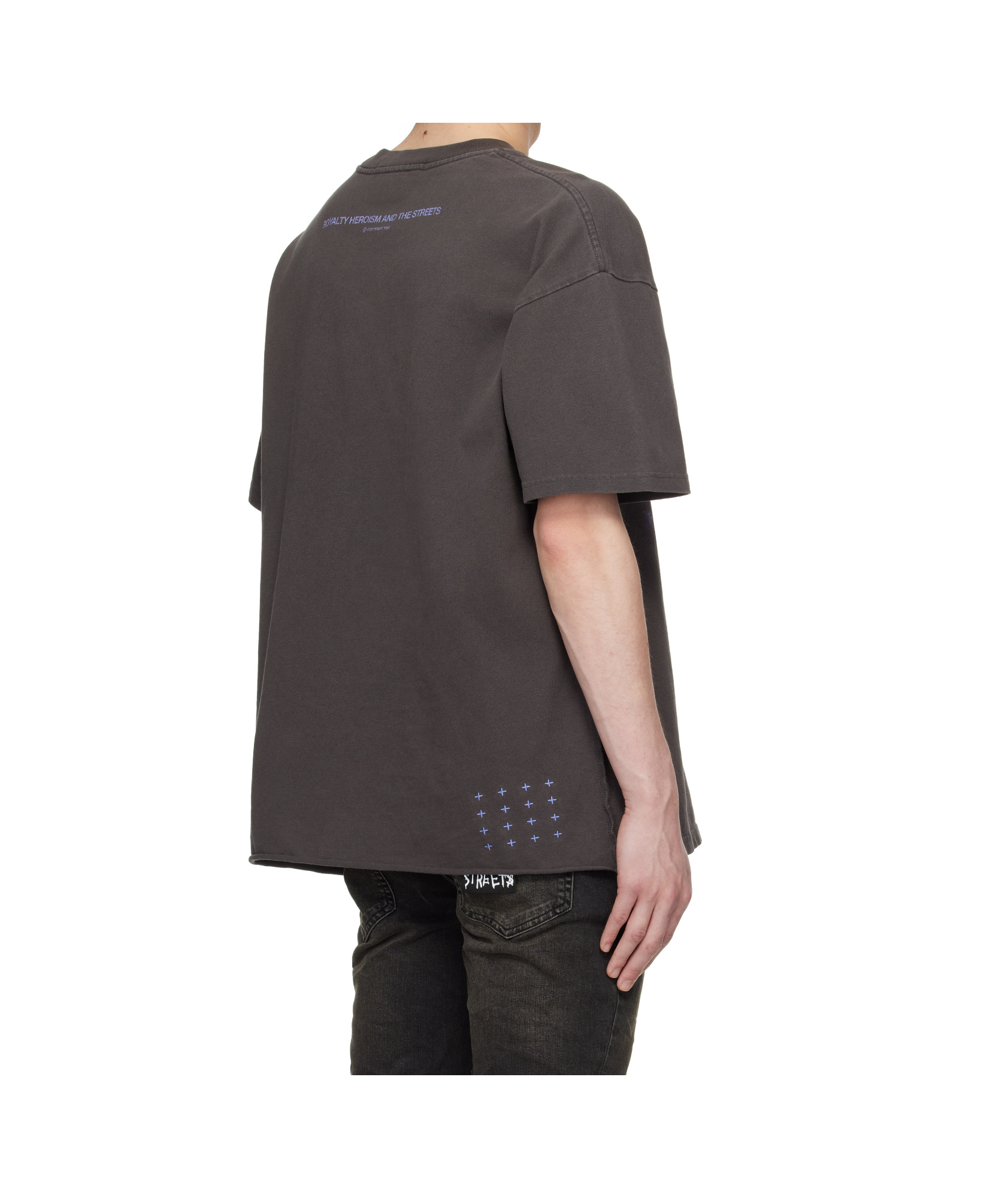 Shop Ksubi Kingdom Ekcess S/s T-shirt In Black