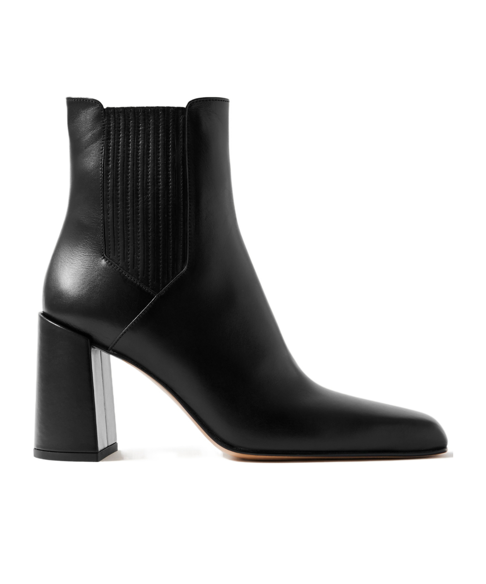 Gabriela Hearst Luke Leather Ankle Boots In Black