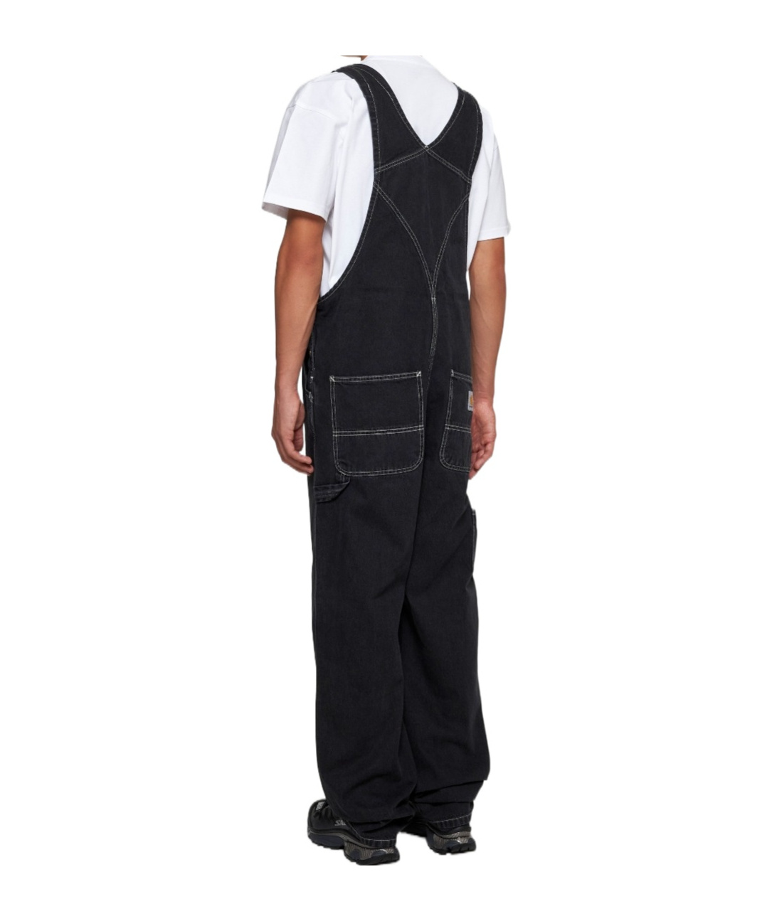 Shop Carhartt Wip Bib Overall In Black