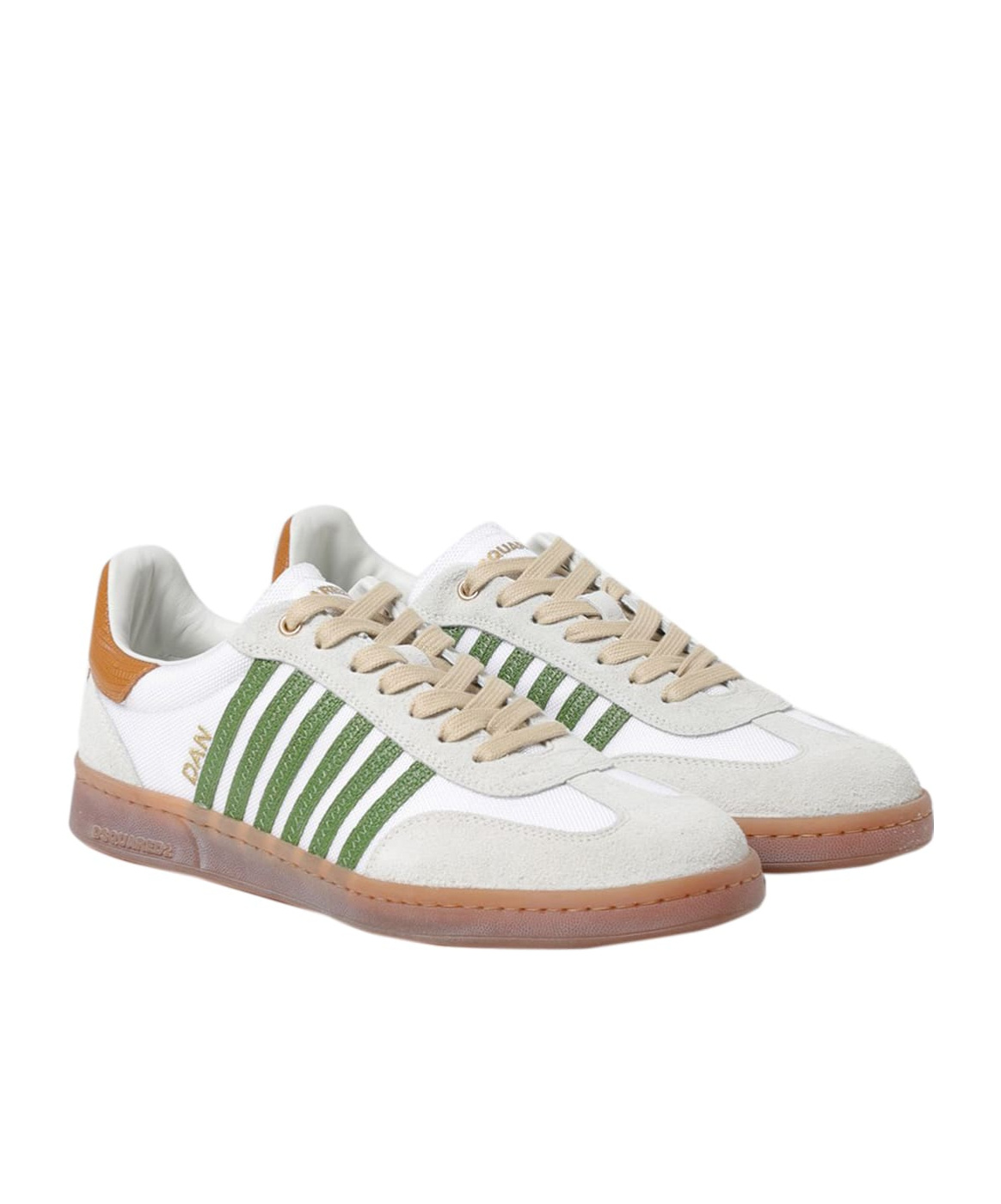 Shop Dsquared2 Boxer Lace-up Sneakers In White