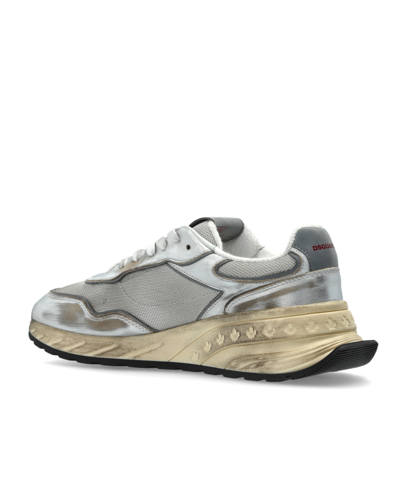 Dsquared2 Laced Sneakers In Gray