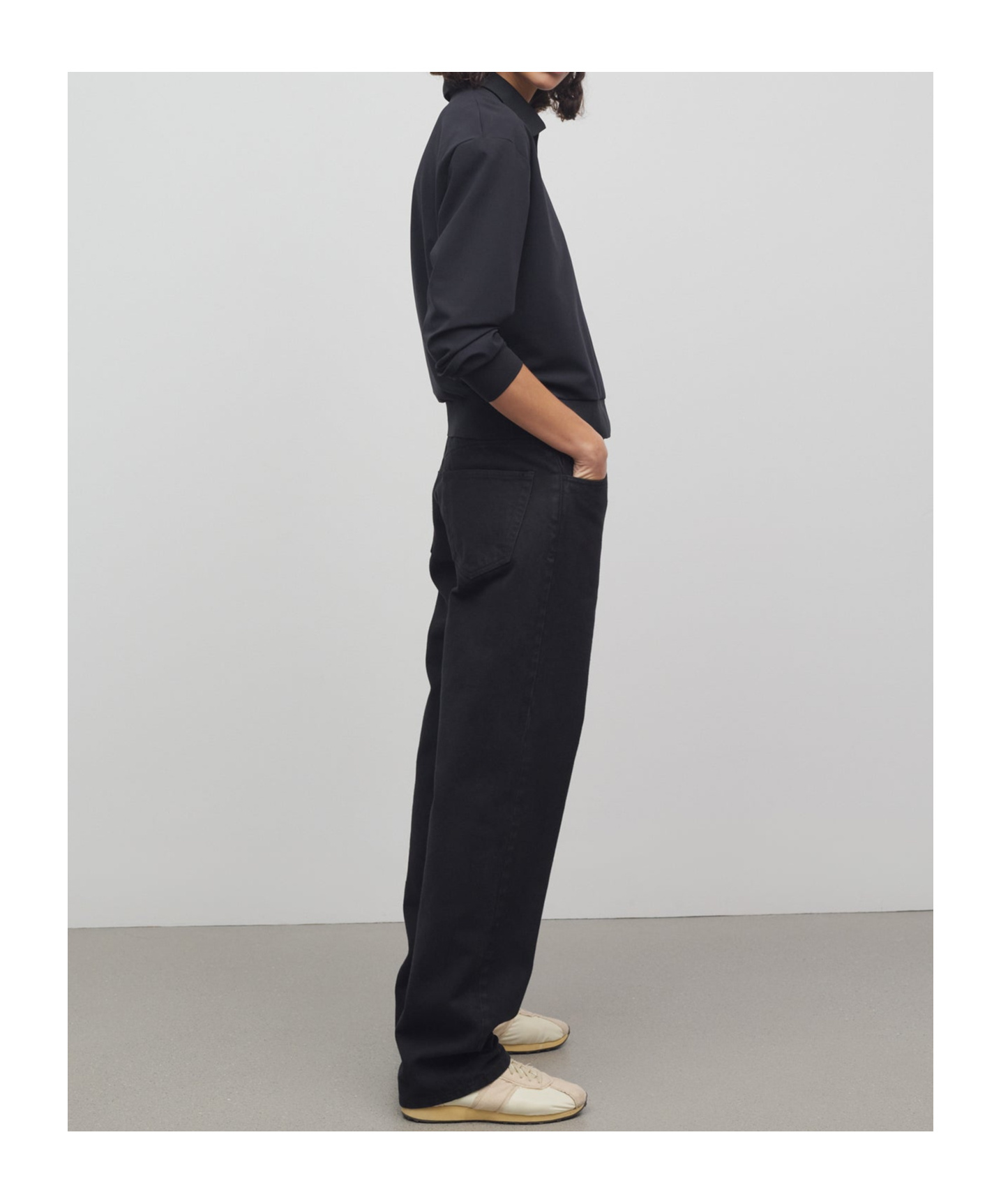 THE ROW COTTON STRAIGHT JEANS