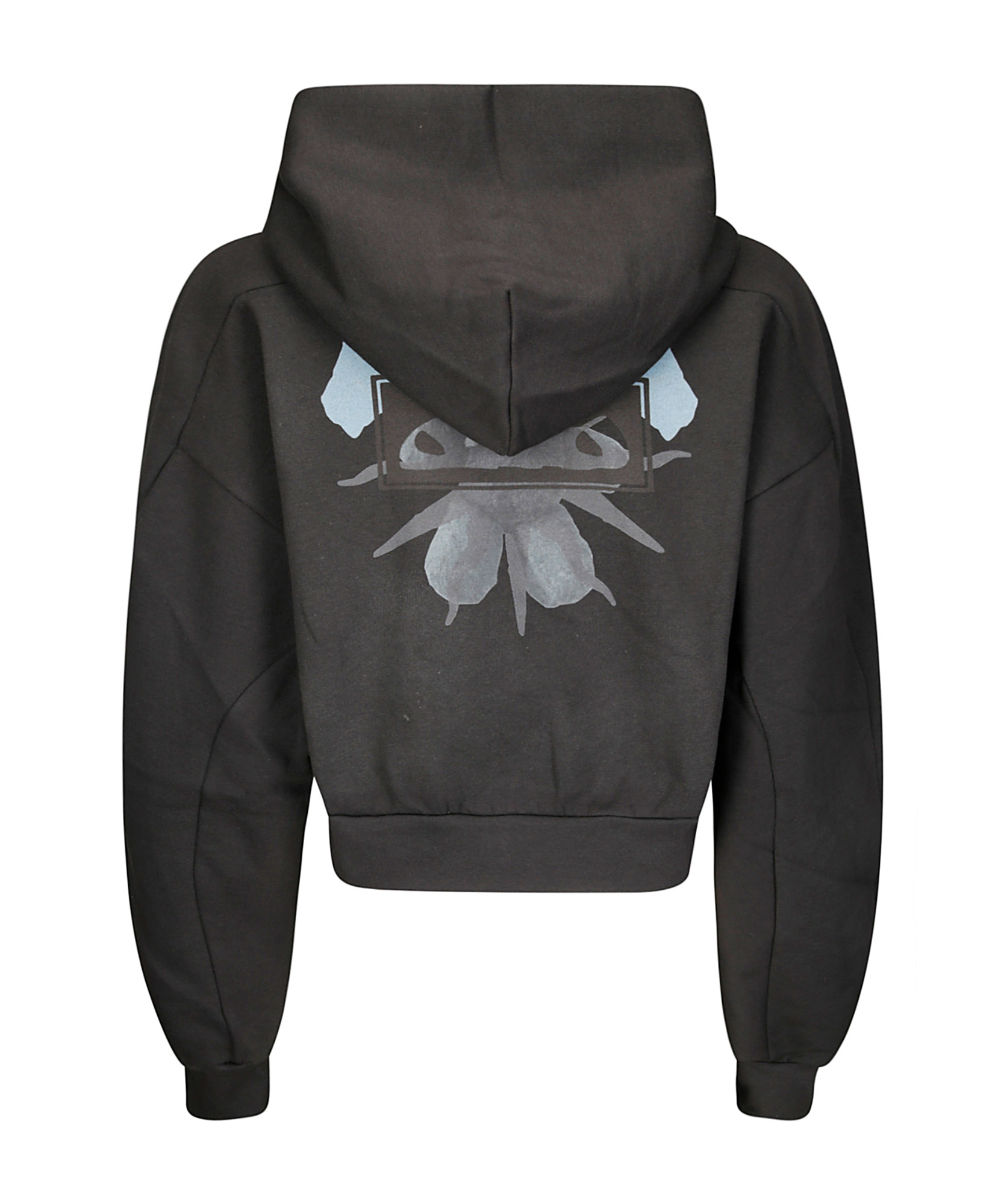 Ottolinger Multiline Zip Hoodie In Black