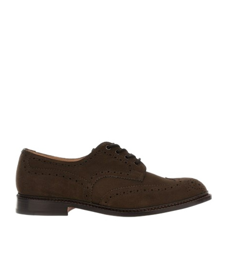 Tricker's Lace-up Shoes Featuring Brogue Detailing In Brown