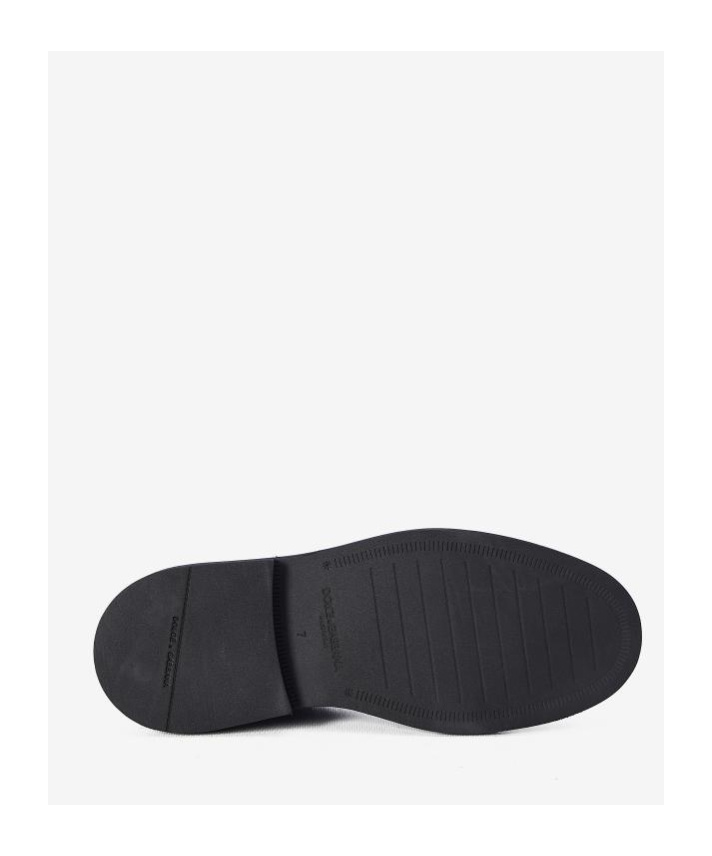 Dolce & Gabbana Classic Ankle Boots In Brushed Calfskin Dolce E Gabbana In Black
