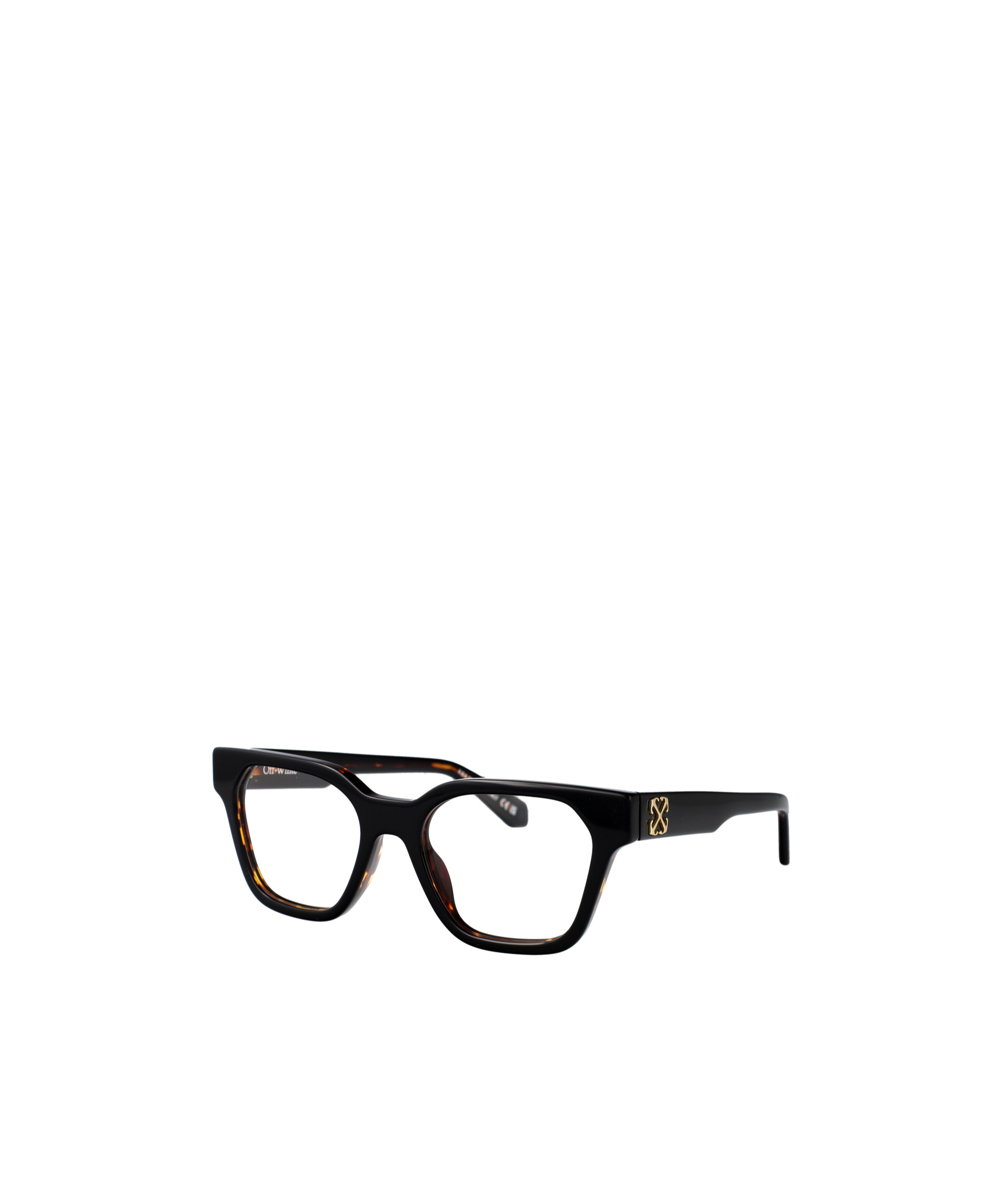 Off-white Full-frame Flat Mirror In Black