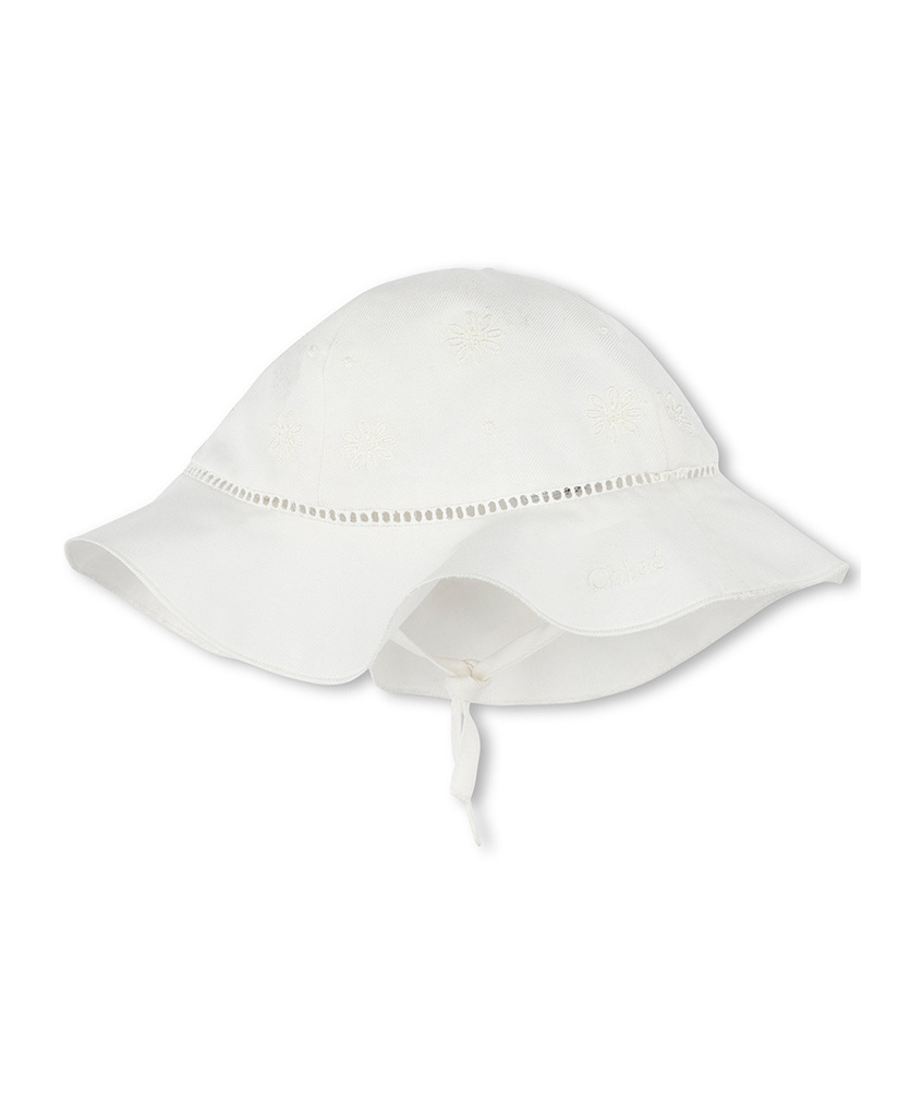 Chloé Set Neonata Bianco (3pz) In White