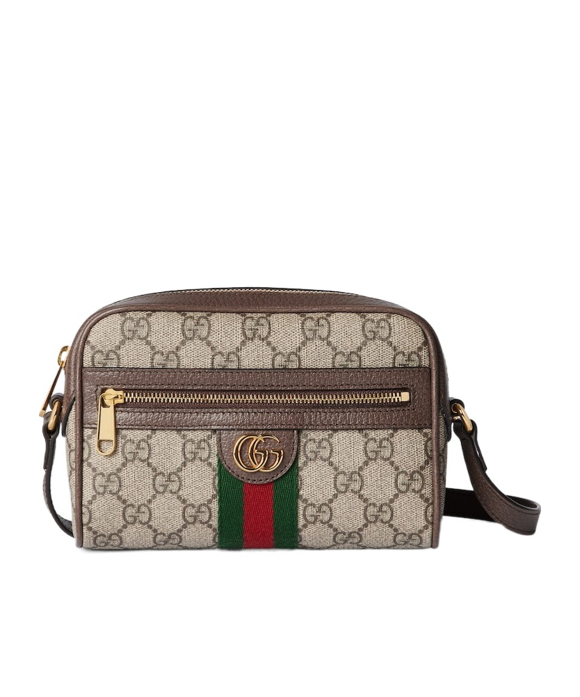 Gucci Ophidia Mini Shoulder Bag In Nude