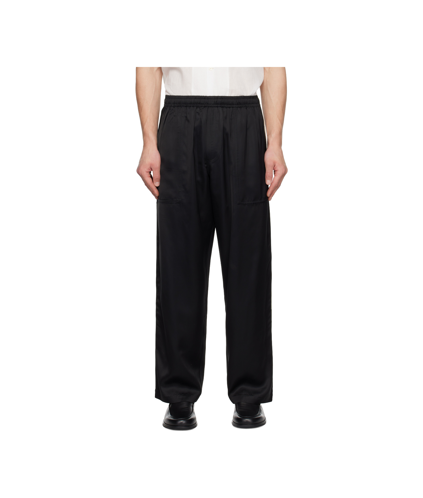 Bode Barathea Mcnab Trousers In Black