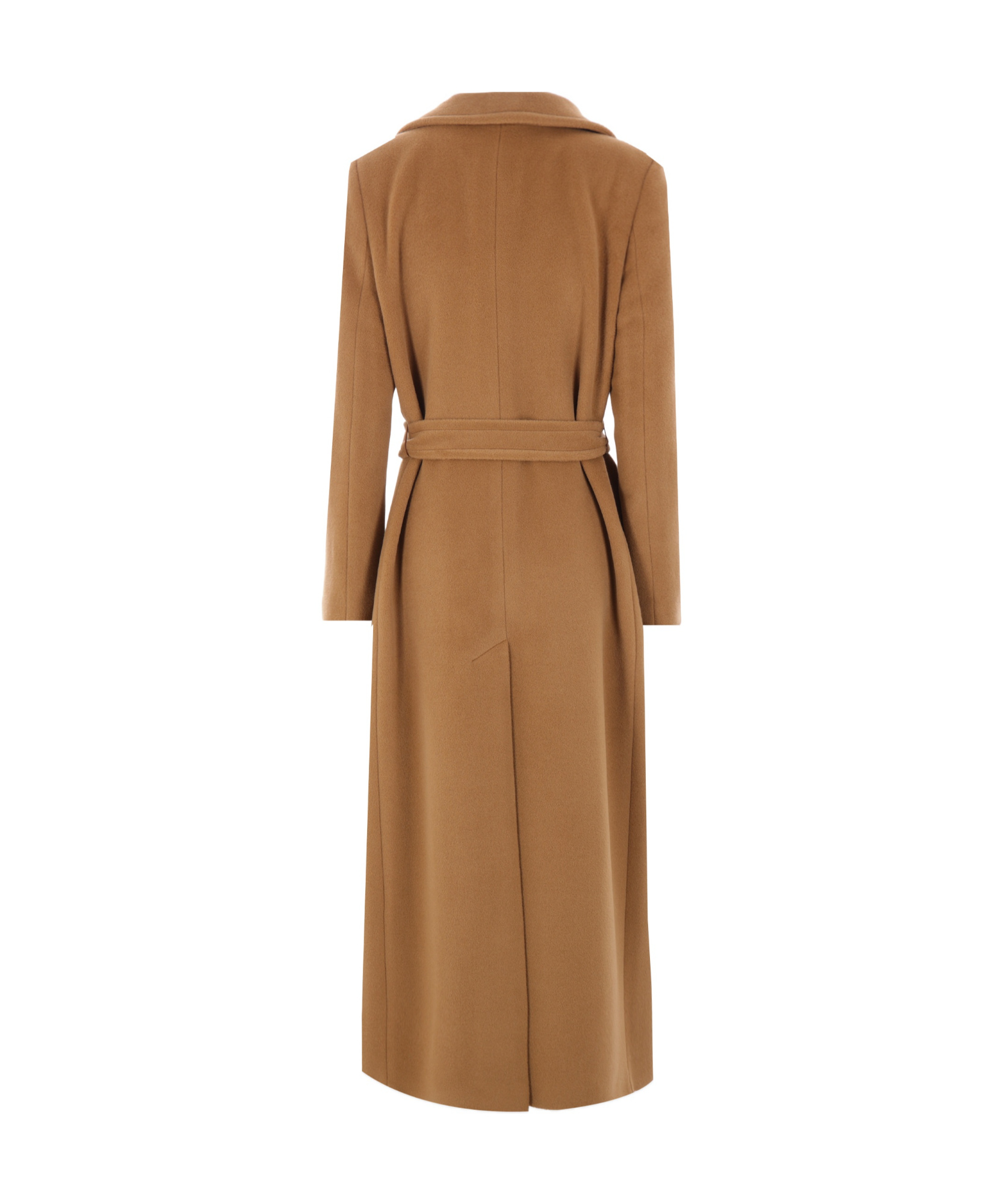 Tagliatore Wrap Coat In Brown
