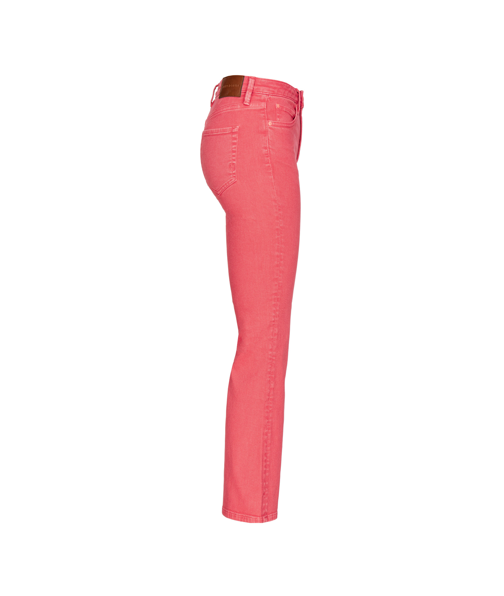 Pinko Belt-loop Casual Pants In Red