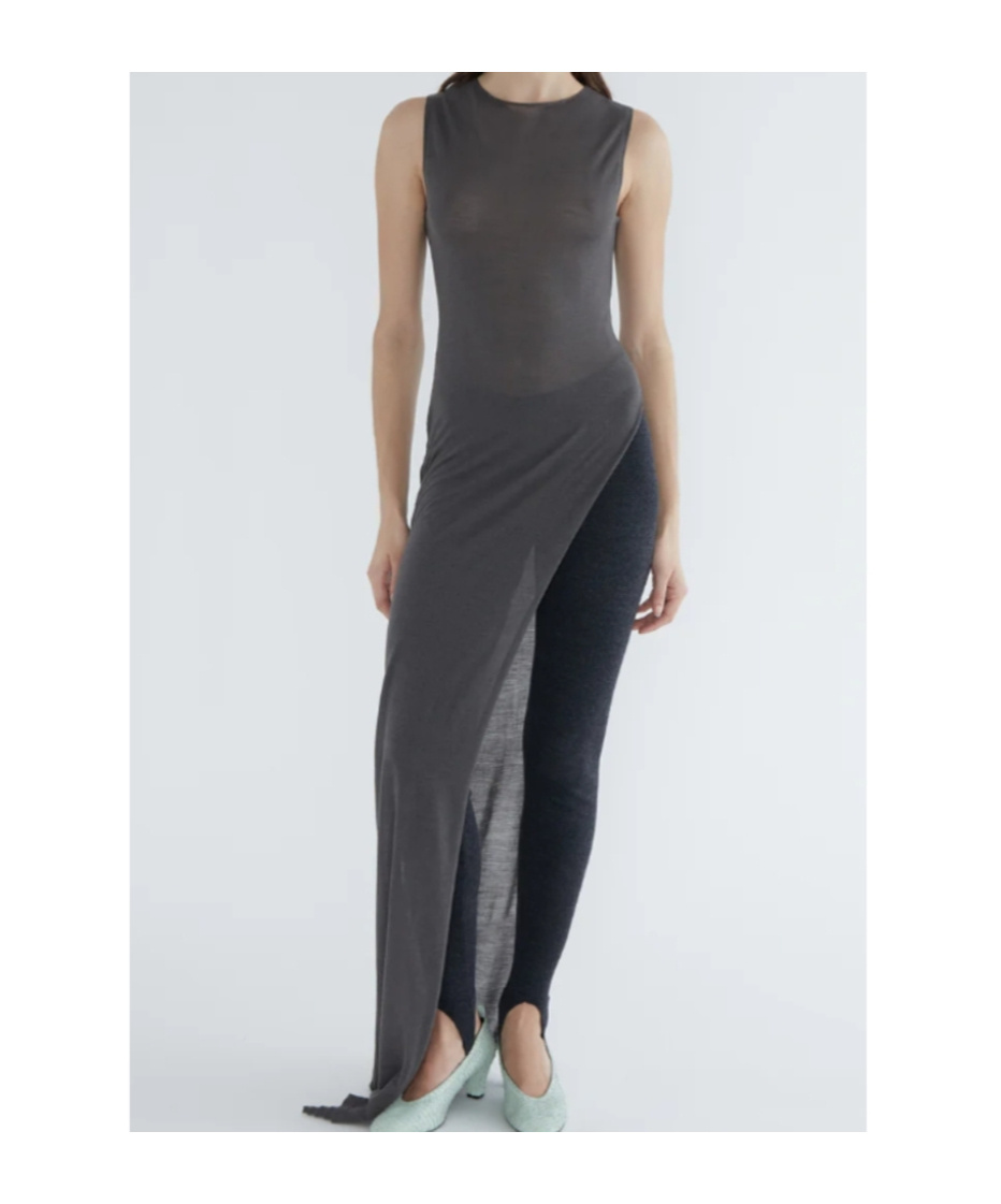 Paloma Wool Willy Layered Knitted Tank Top In Gray