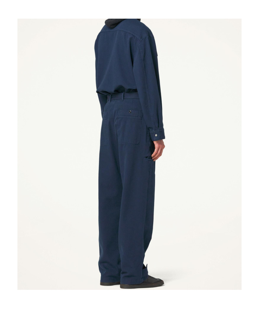 LEMAIRE BELTED STRAIGHT-LEG JEANS 