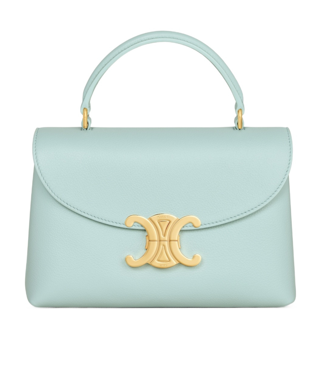 Celine Teen Nino Bag In Supple Grained Calfskin In Blue