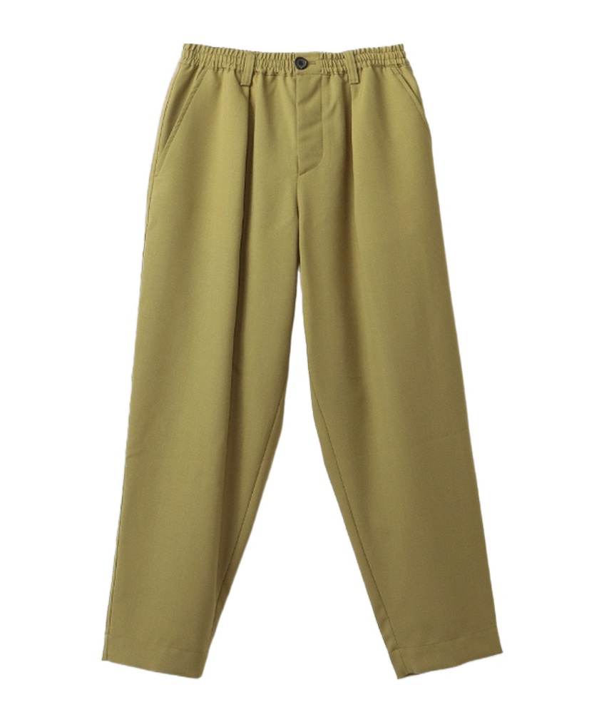 MARNI DRAWSTRING-WAIST VIRGIN-WOOL TROUSERS