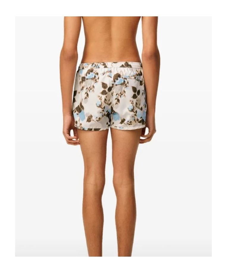 Ami Alexandre Mattiussi Printed Shorts In Pink