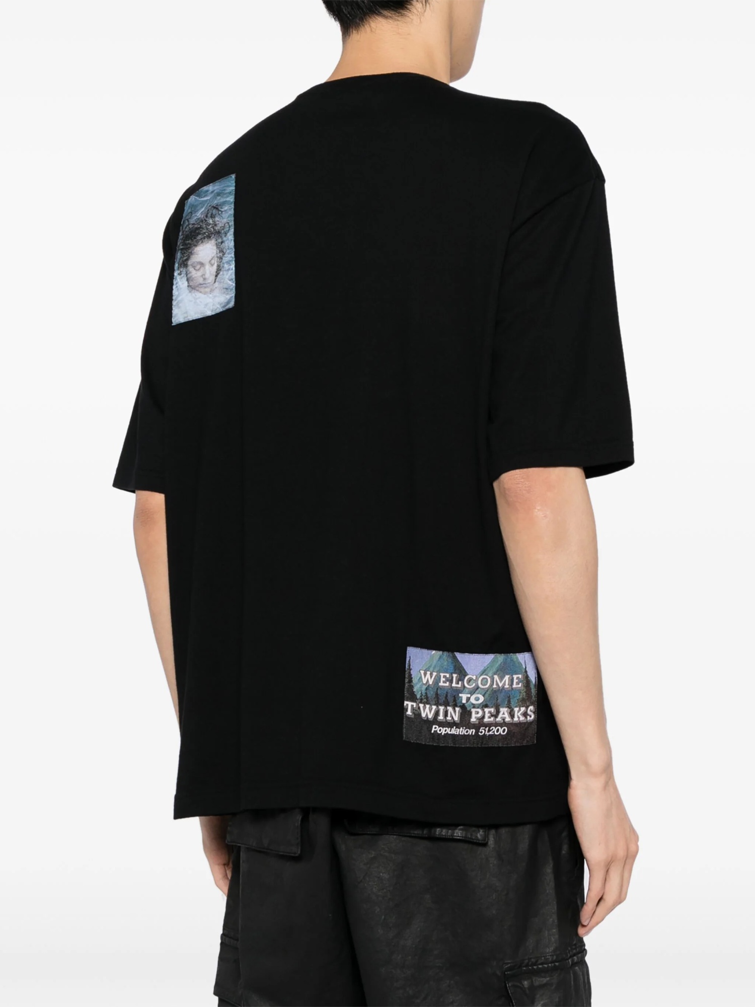 Shop Undercover Graphic-printed T-shirt In Black