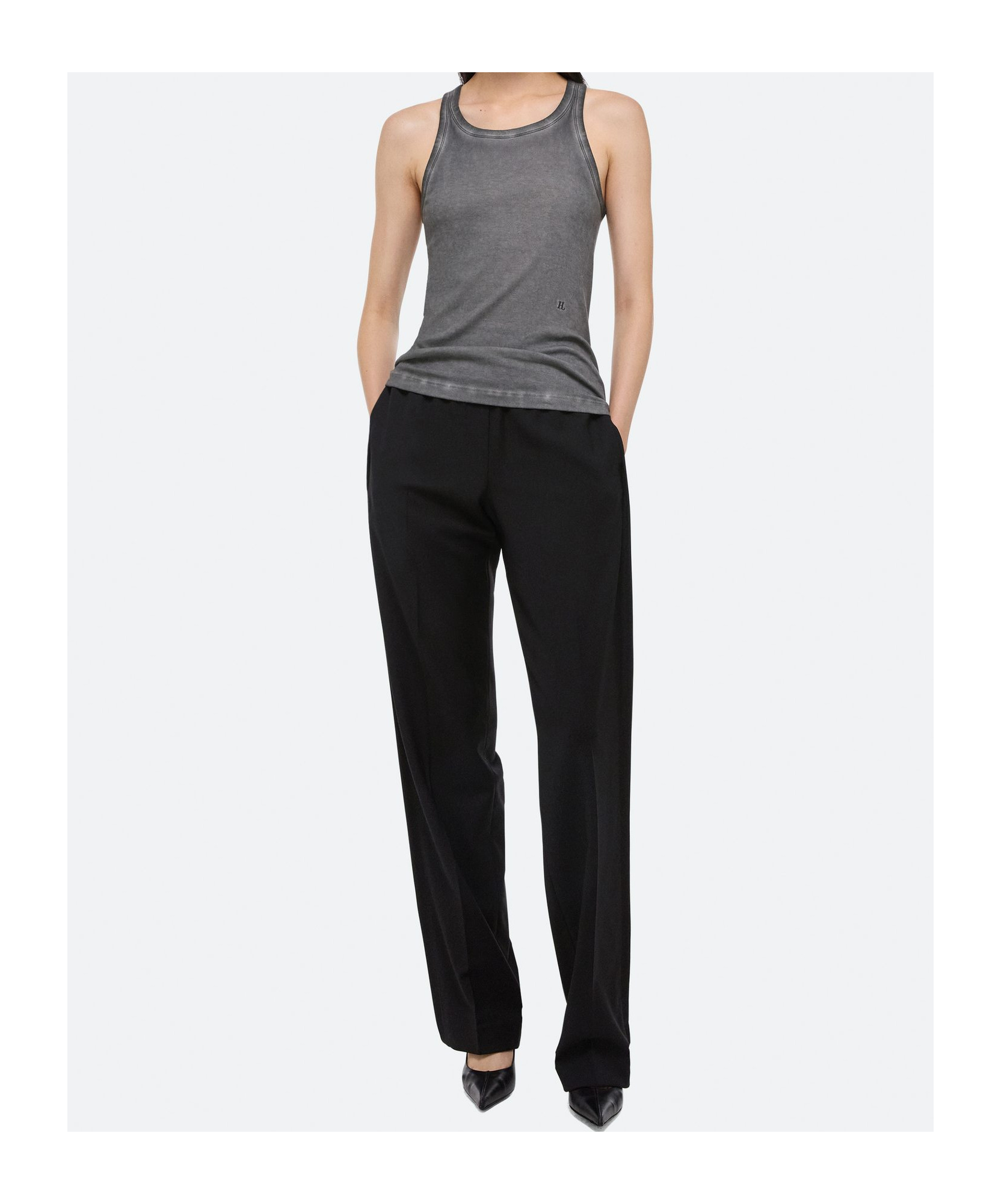 Shop Helmut Lang Cotton Tank Top
