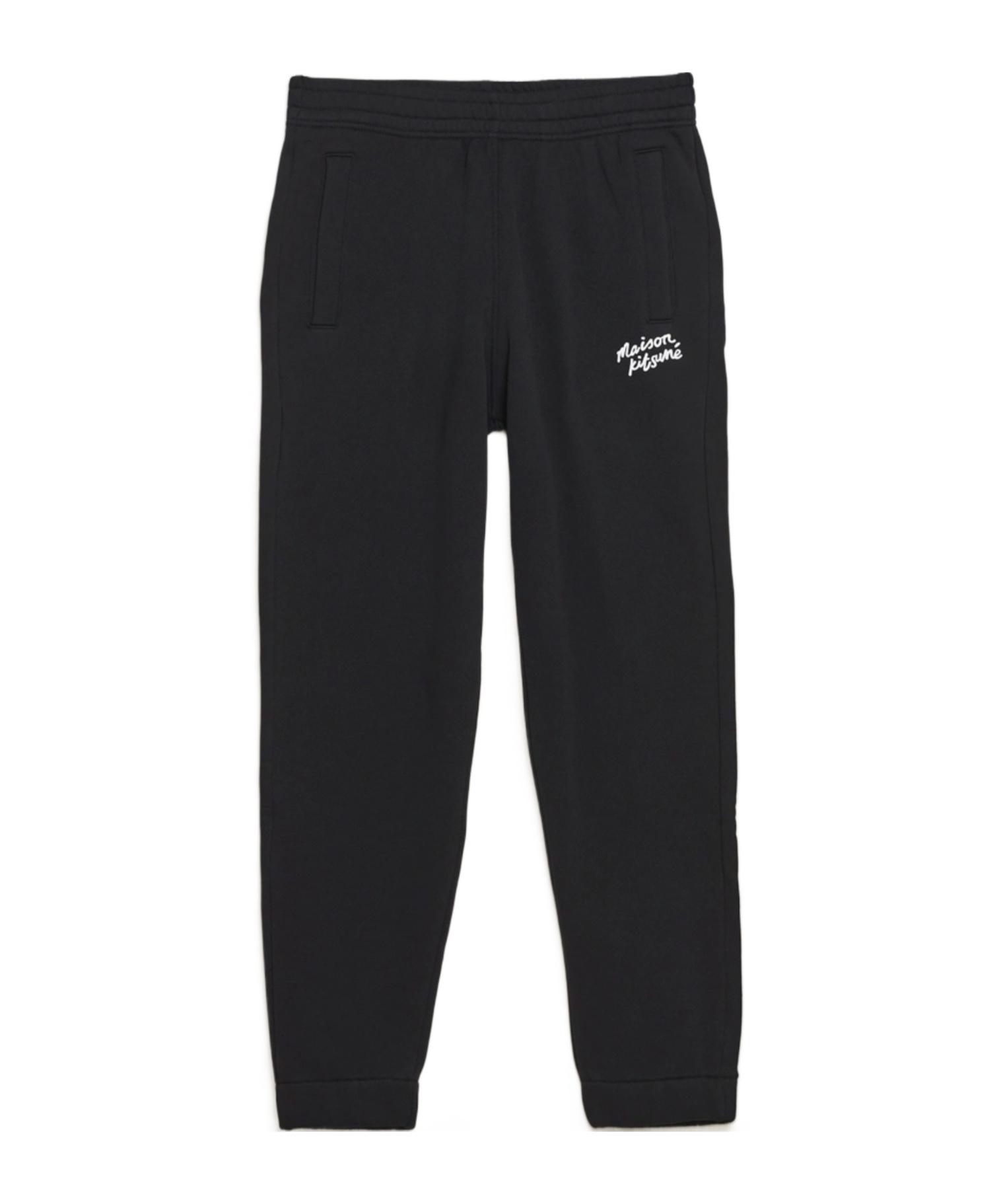 Maison Kitsuné Drawstring Sweatpants In Black