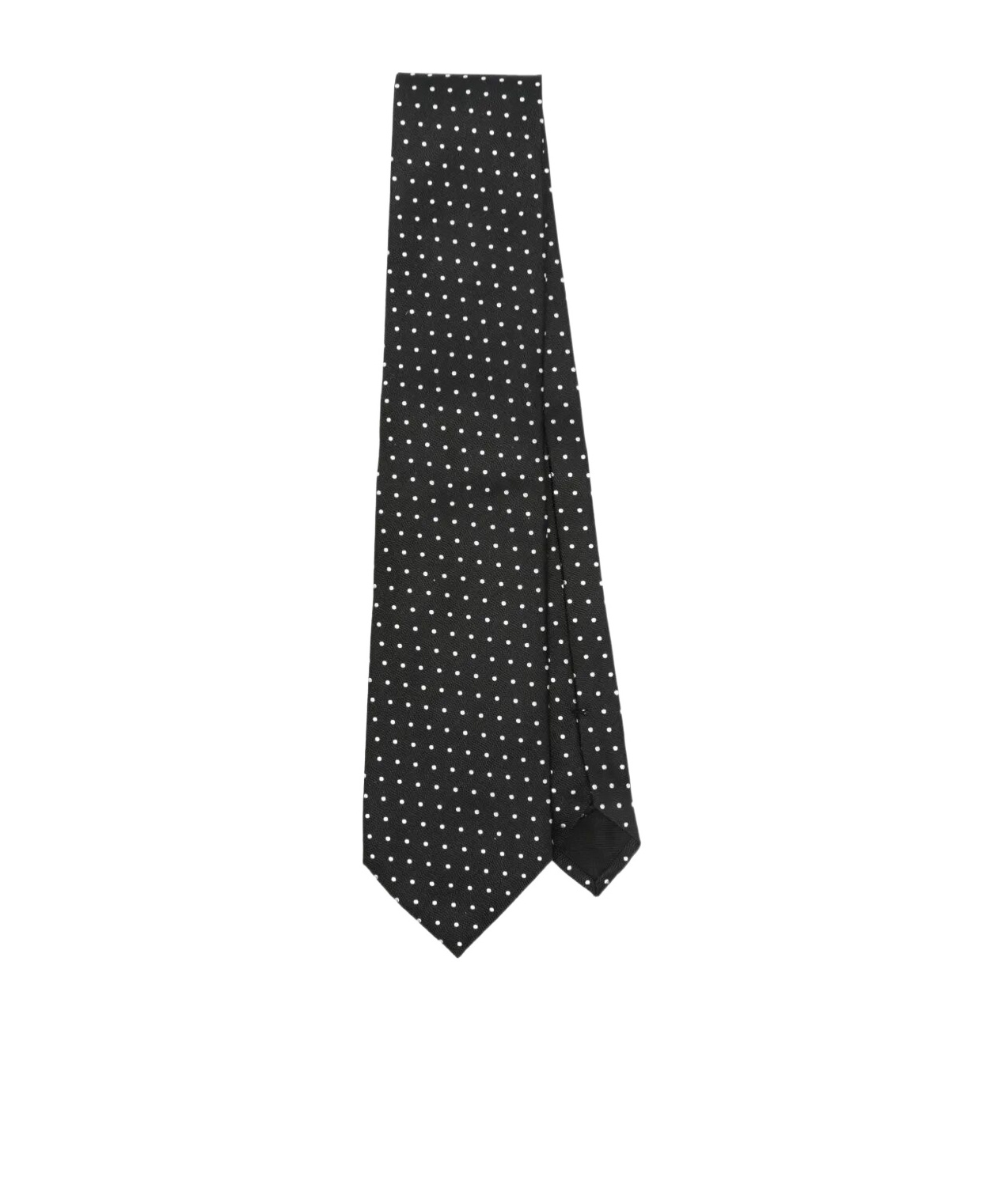 Tom Ford Micro Dot On Weave Silk Tie Accessories