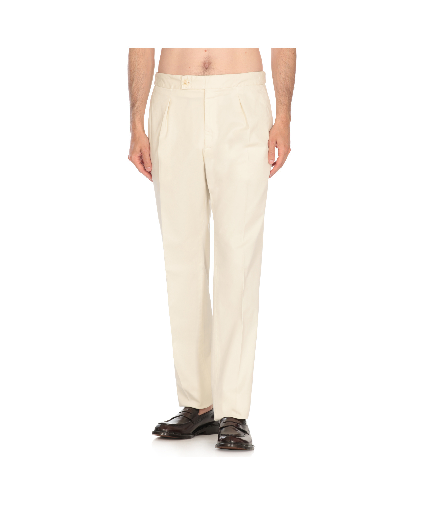 Incotex Straight Cotton Pants Belt Loops