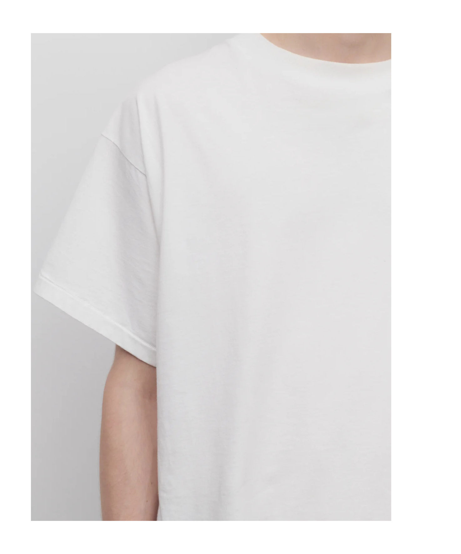 The Row Short-sleeved T-shirt In White