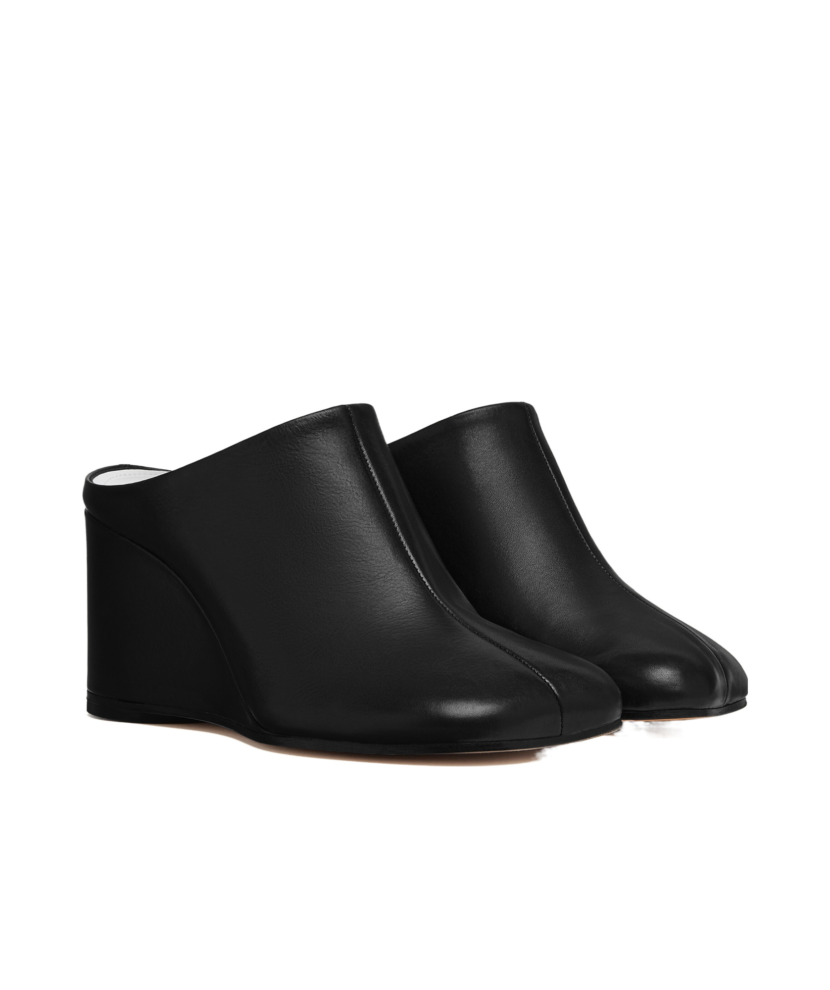 Shop Mm6 Maison Margiela Anatomic Slipper In Black