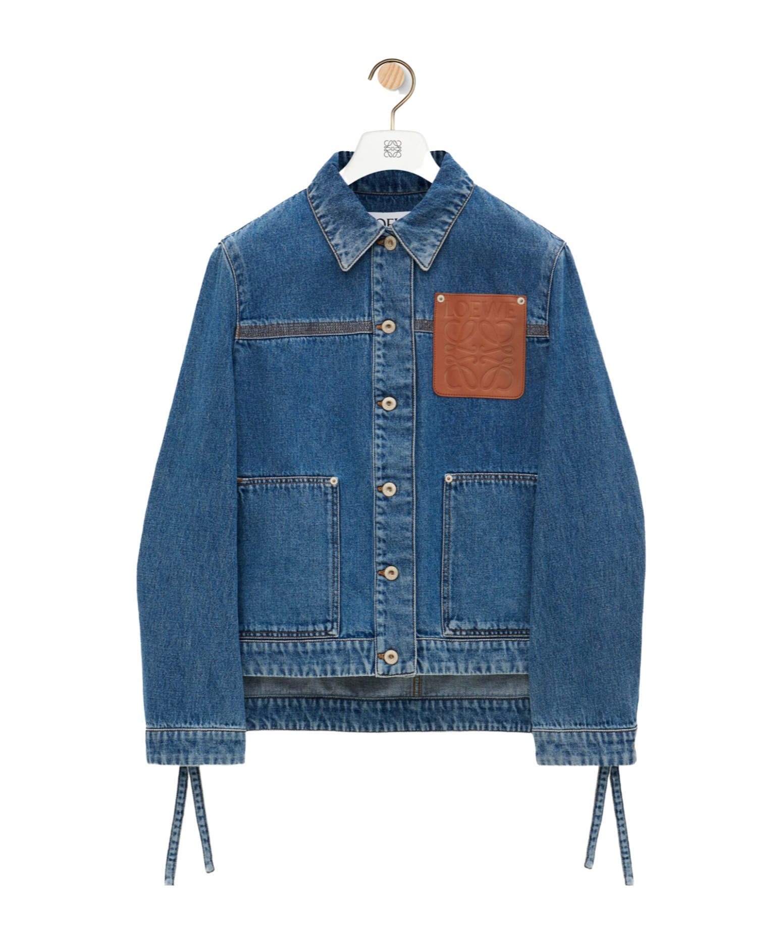 LOEWE WORKWEAR JACKET IN DENIM