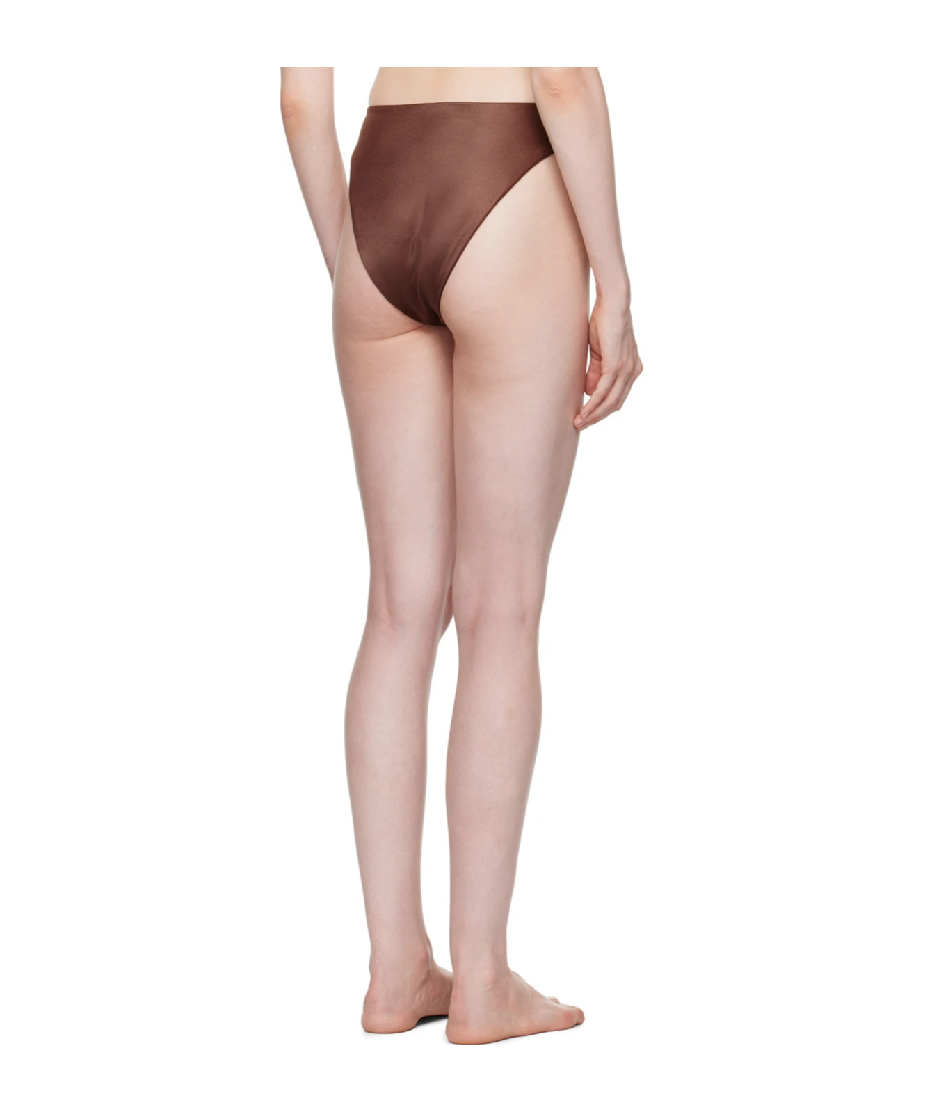 Magda Butrym High-rise Bikini Swimsuit In Nude