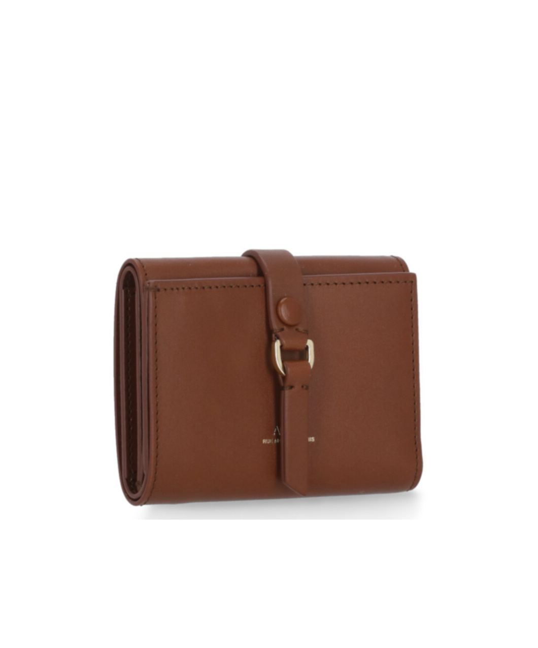 Apc Noa Tri-fold Leather Wallet In Brown