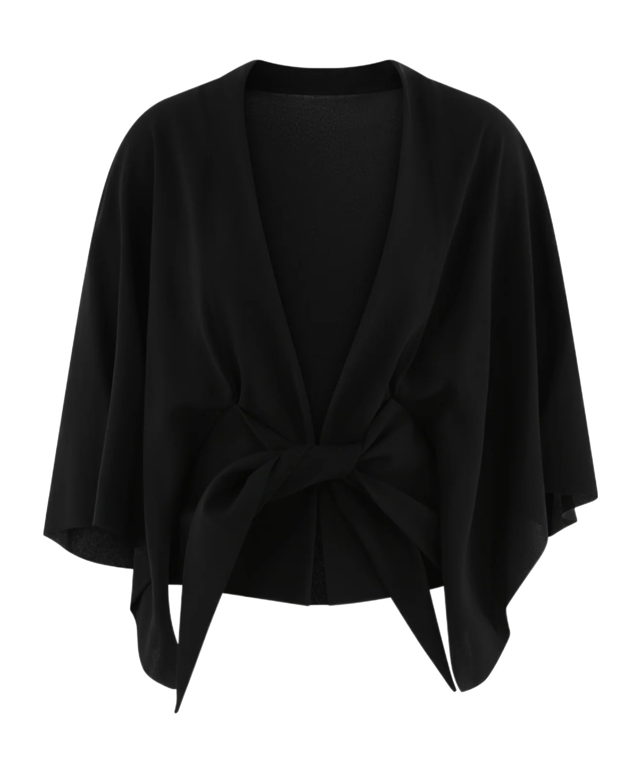Rick Owens Long-sleeved Casual Jacket In Black