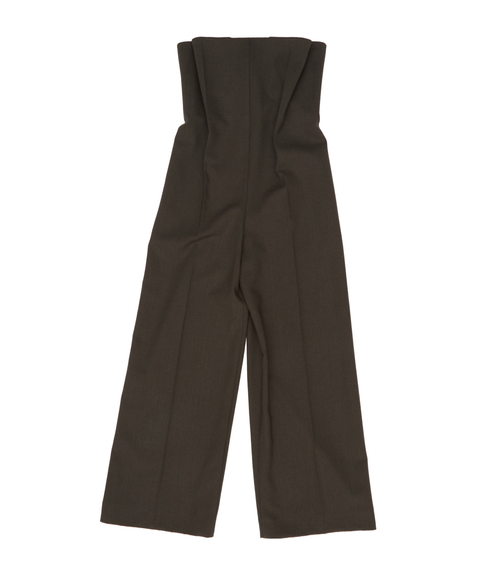 Jean Paul Gaultier Off-the-shoulder Jumpsuit In Brown