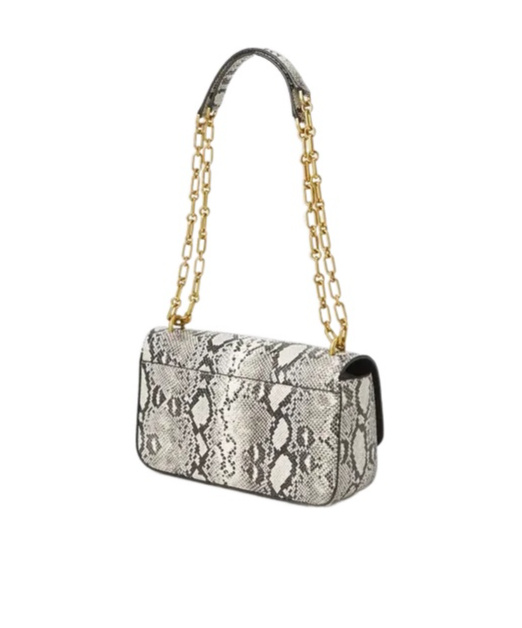 Michael Kors Chain Shoulder Bag In Brown