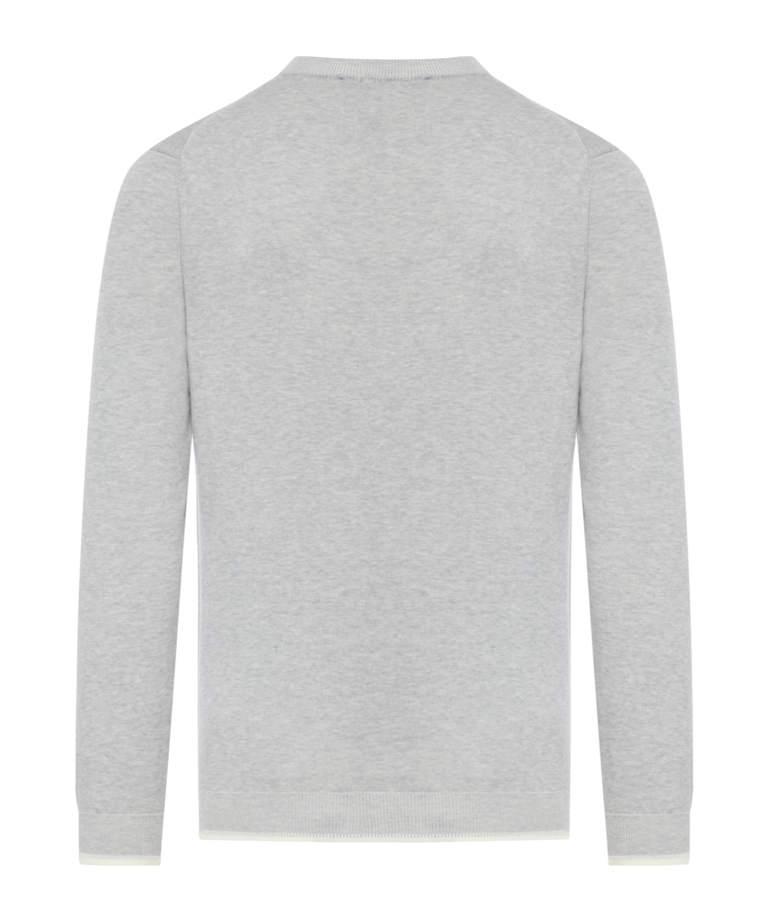 Shop Maison Kitsuné Fox Head Patch Fine-knit Jumper In White