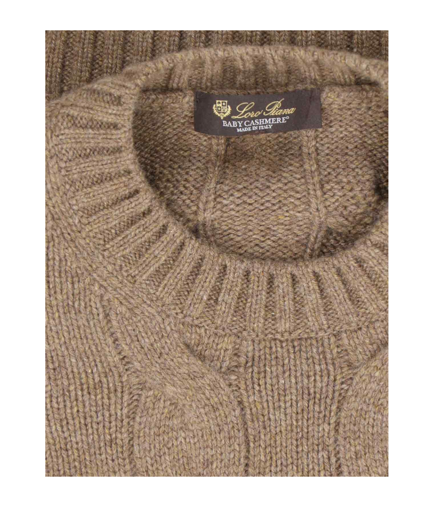 LORO PIANA ROUND NECK SWEATER 