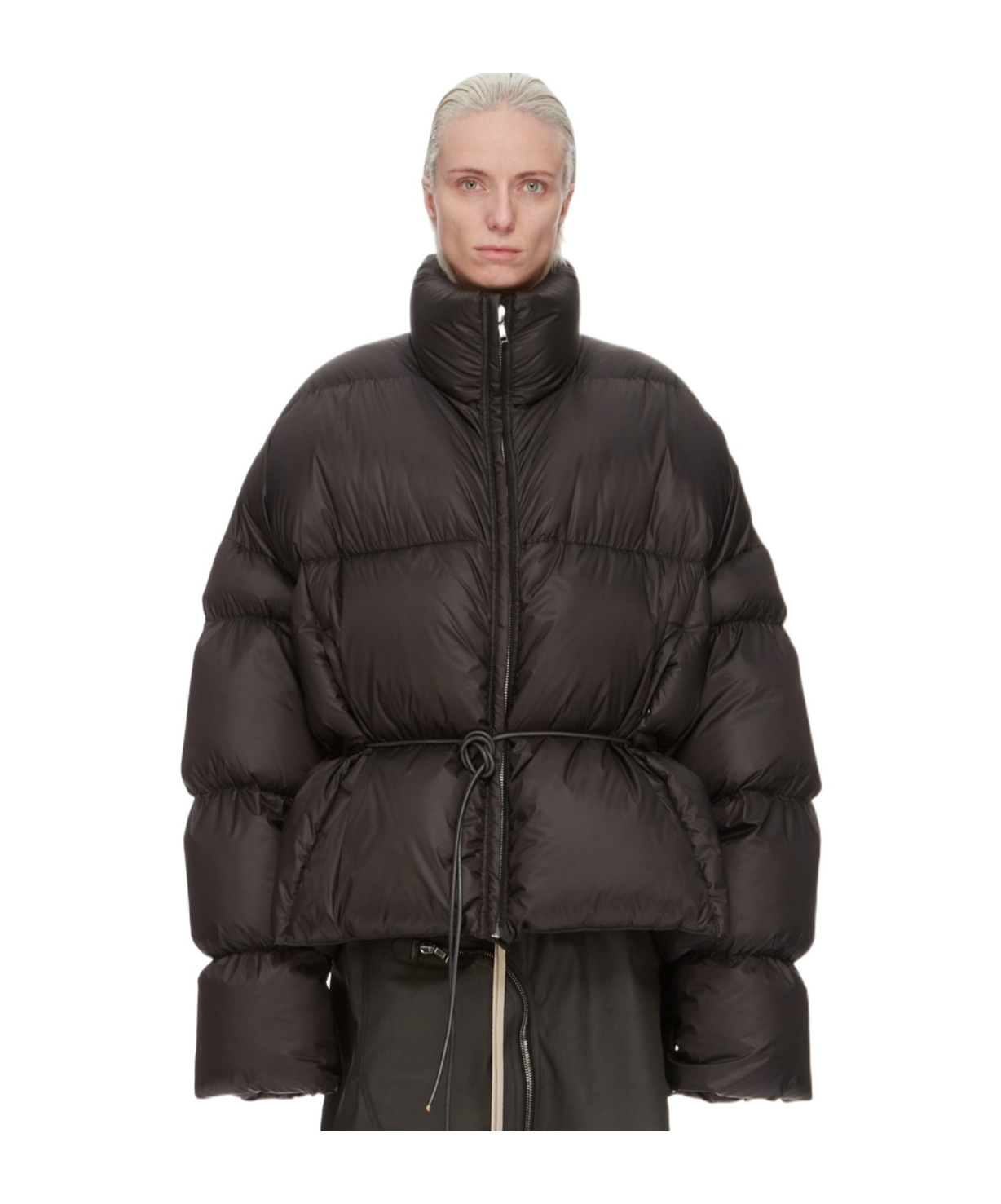 Rick Owens Sail Down Jacket In Black
