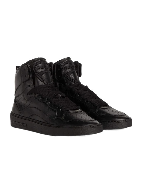 Dsquared2 Ducati X D2 Rider Sneakers In Black