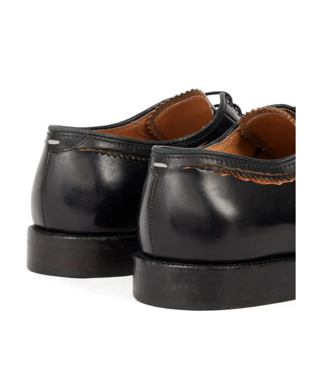 Maison Margiela Love To Death Brogues In Black