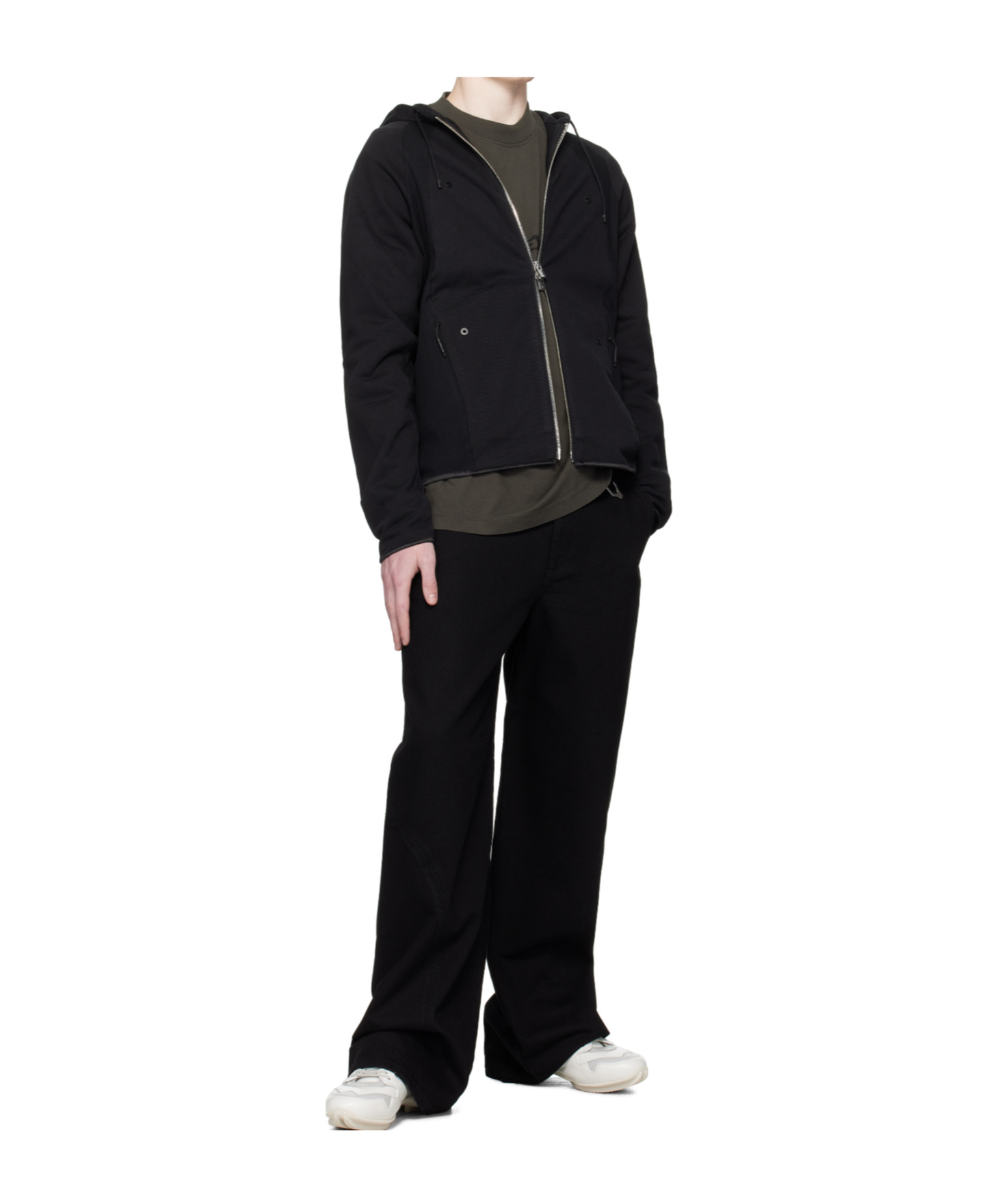 Heliot Emil Lux Hoodie In Black