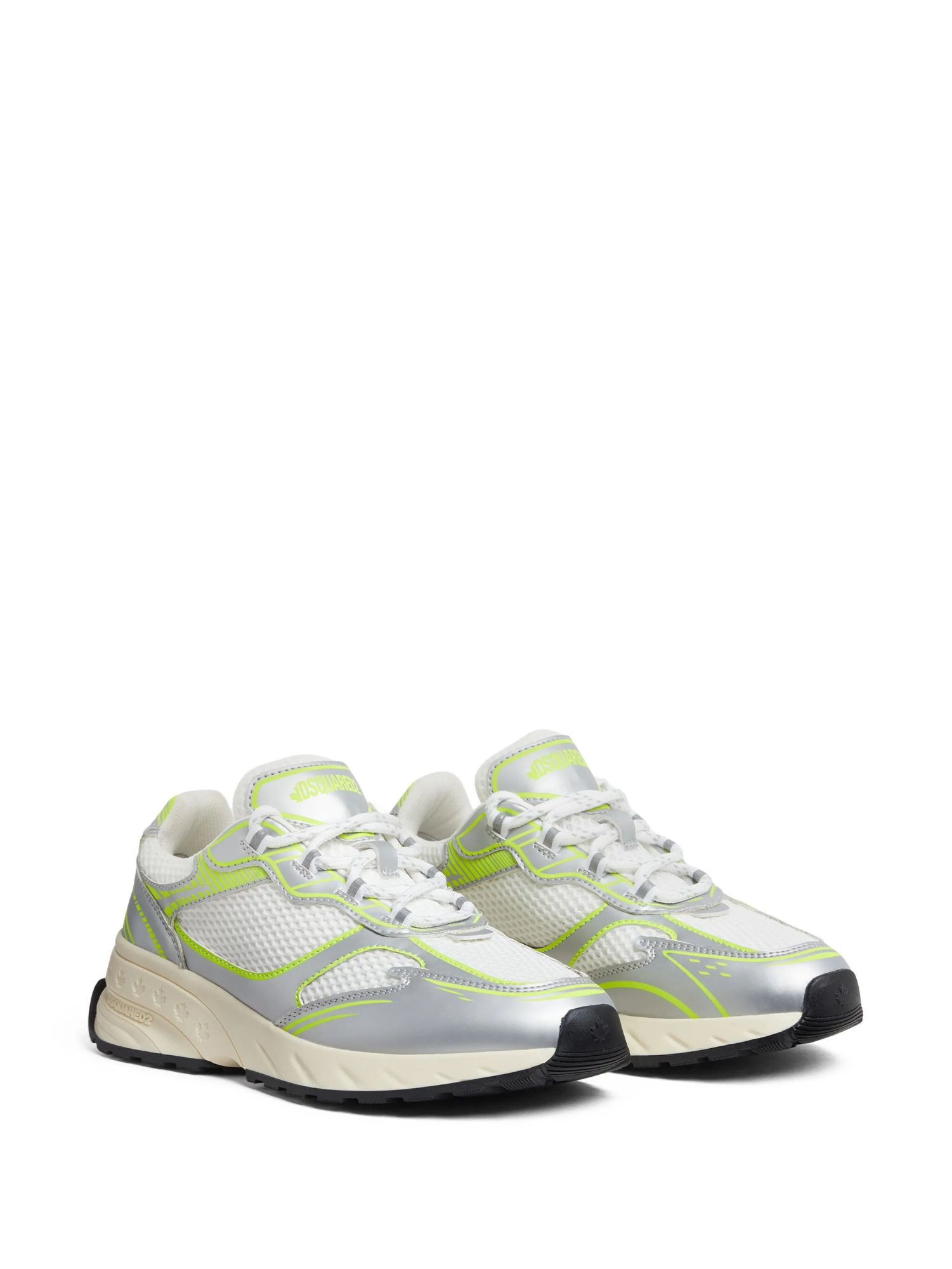 Dsquared2 Lace-up Trainers In Multicolor