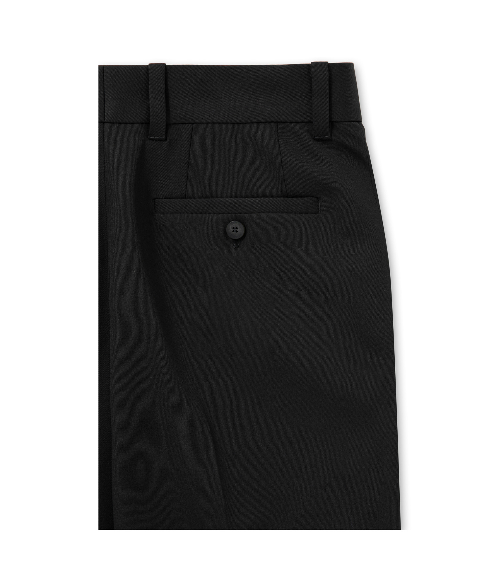 Wooyoungmi Belt-loop Casual Pants In Black