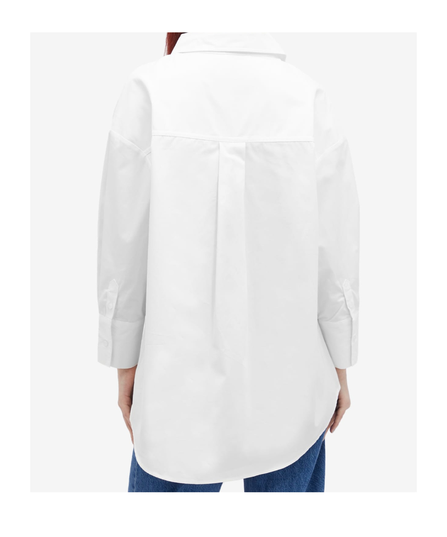 Anine Bing Long-sleeved Shirt In White