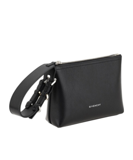 Givenchy Voyou Clutch Bag In Black